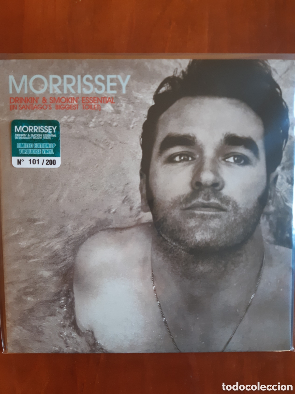 Discos de vinilo: Morrissey - Drinkin & Smokin Essential - LP - Foto 2