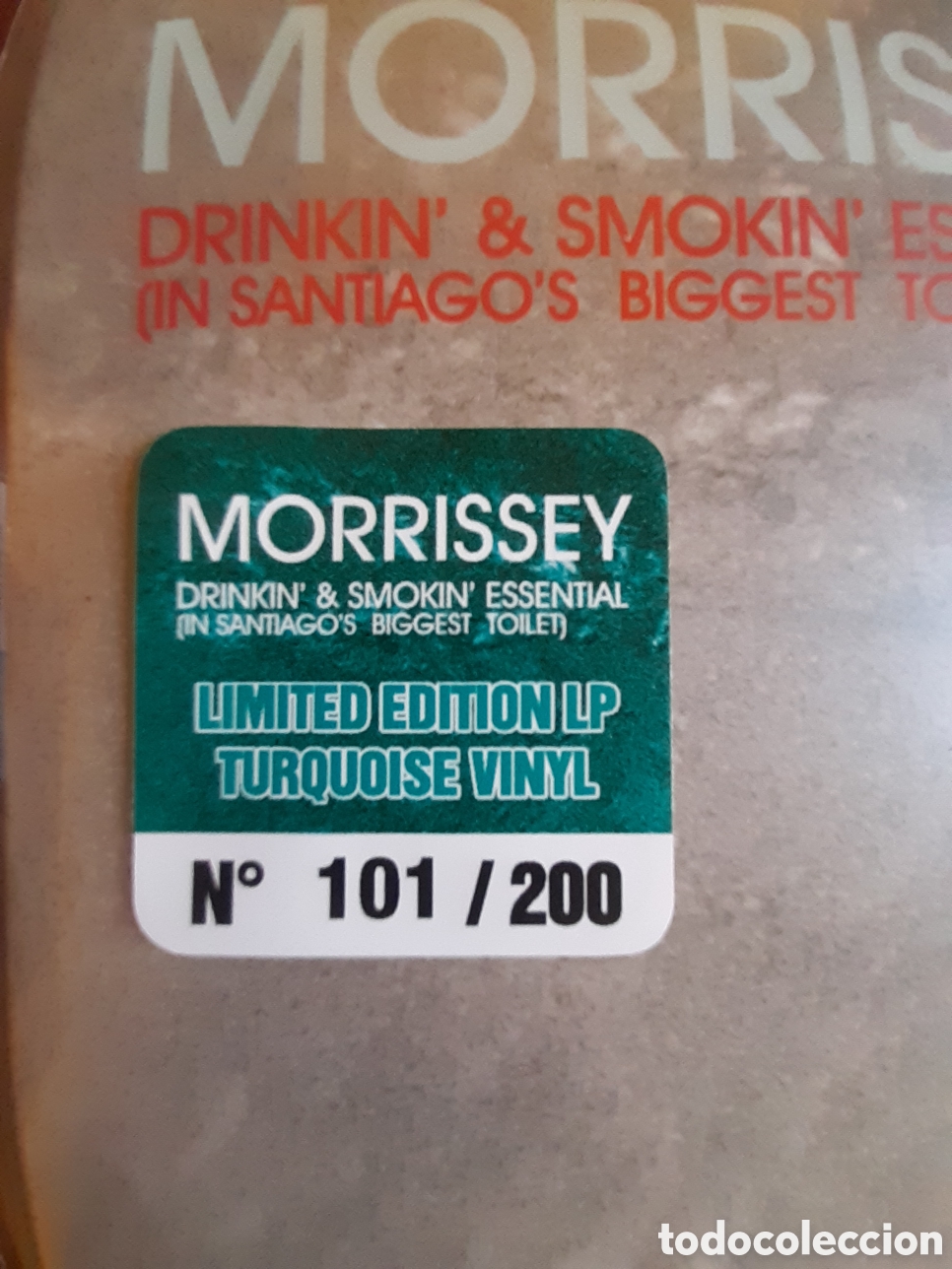 Discos de vinilo: Morrissey - Drinkin & Smokin Essential - LP - Foto 3