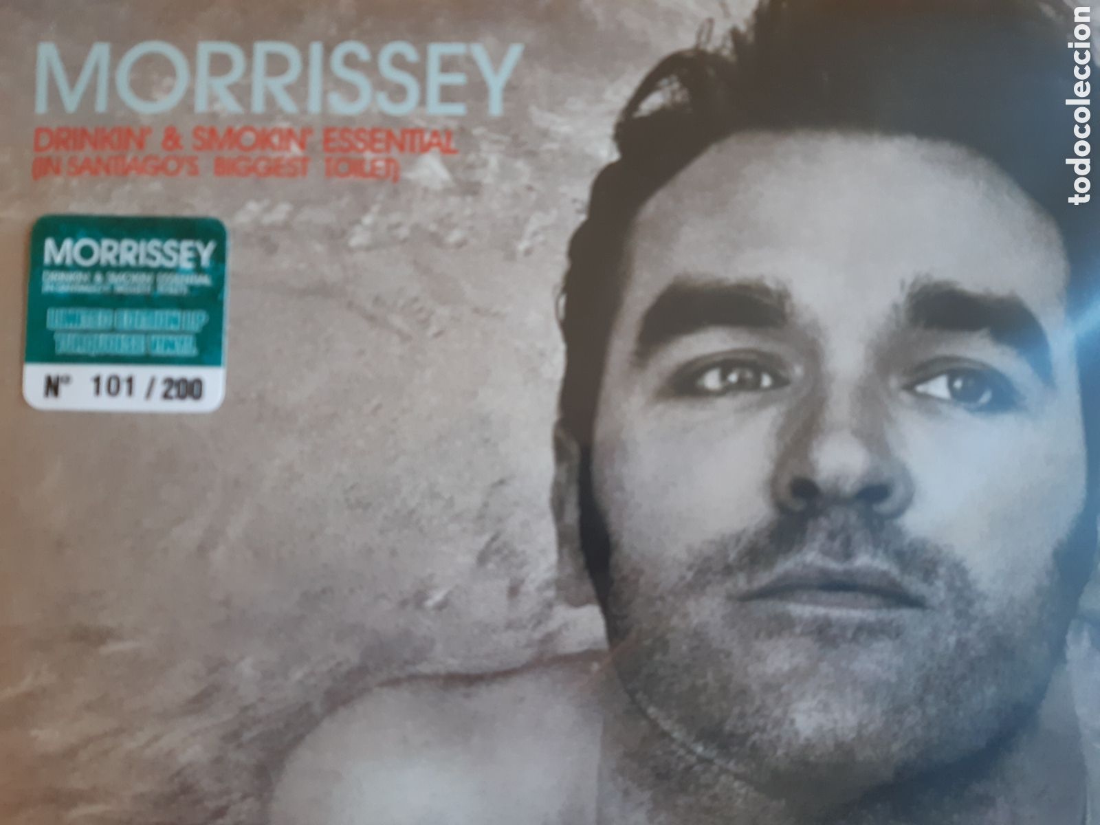 Discos de vinilo: Morrissey - Drinkin & Smokin Essential - LP - Foto 1