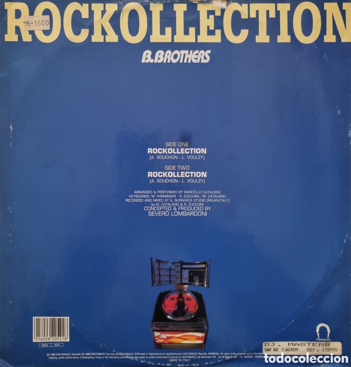 Discos de vinilo: B. BROTHERS / ROCKOLLECTION / MAXI-SINGLE 12 - Foto 2