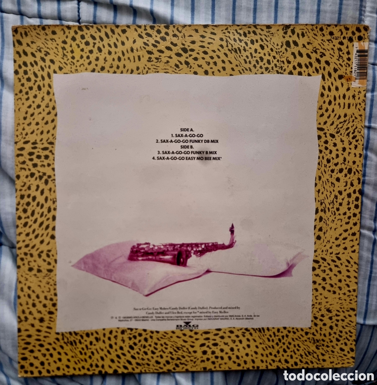 Discos de vinilo: Candy dulfer-sax a go go.maxi - Foto 2
