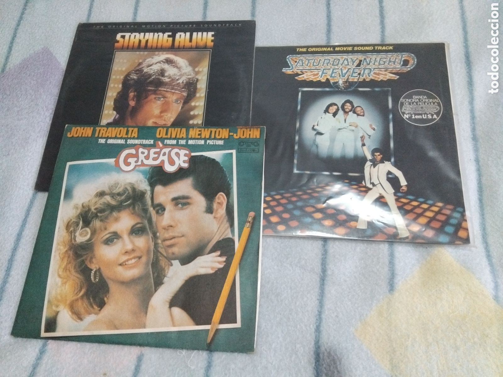 Discos de vinilo: BSO PELICULAS JOHN TRAVOLTA VINILO - Foto 1