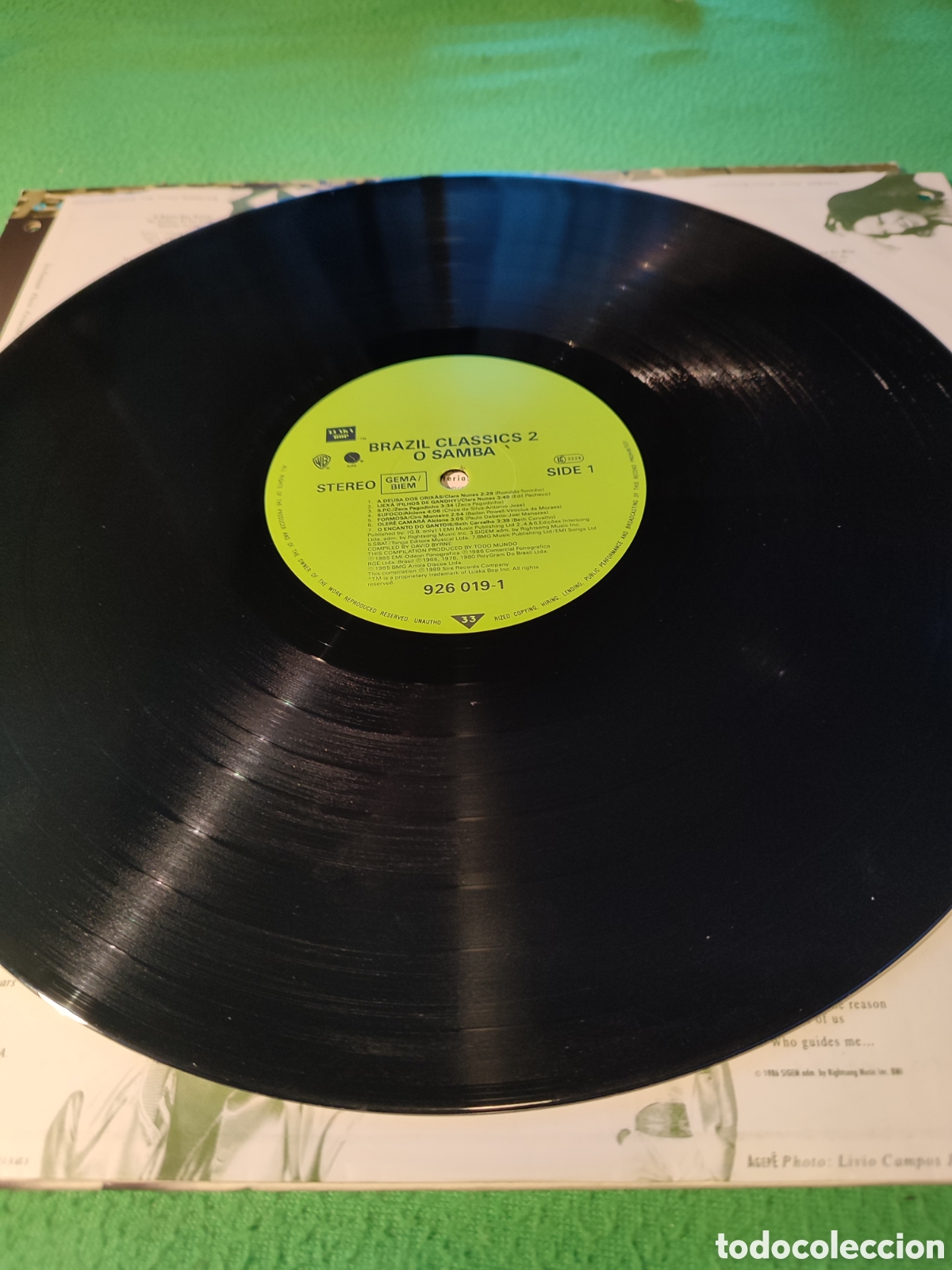 Discos de vinilo: Brazil classics 2 - O. Samba 1989 - Foto 3