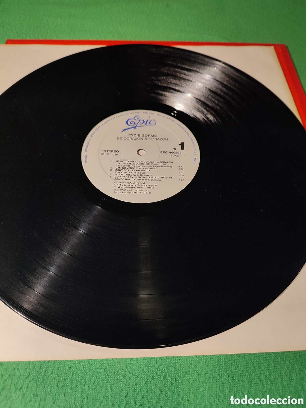 Discos de vinilo: Eydie Gorme - De coraz&oacute;n a coraz&oacute;n - Foto 3