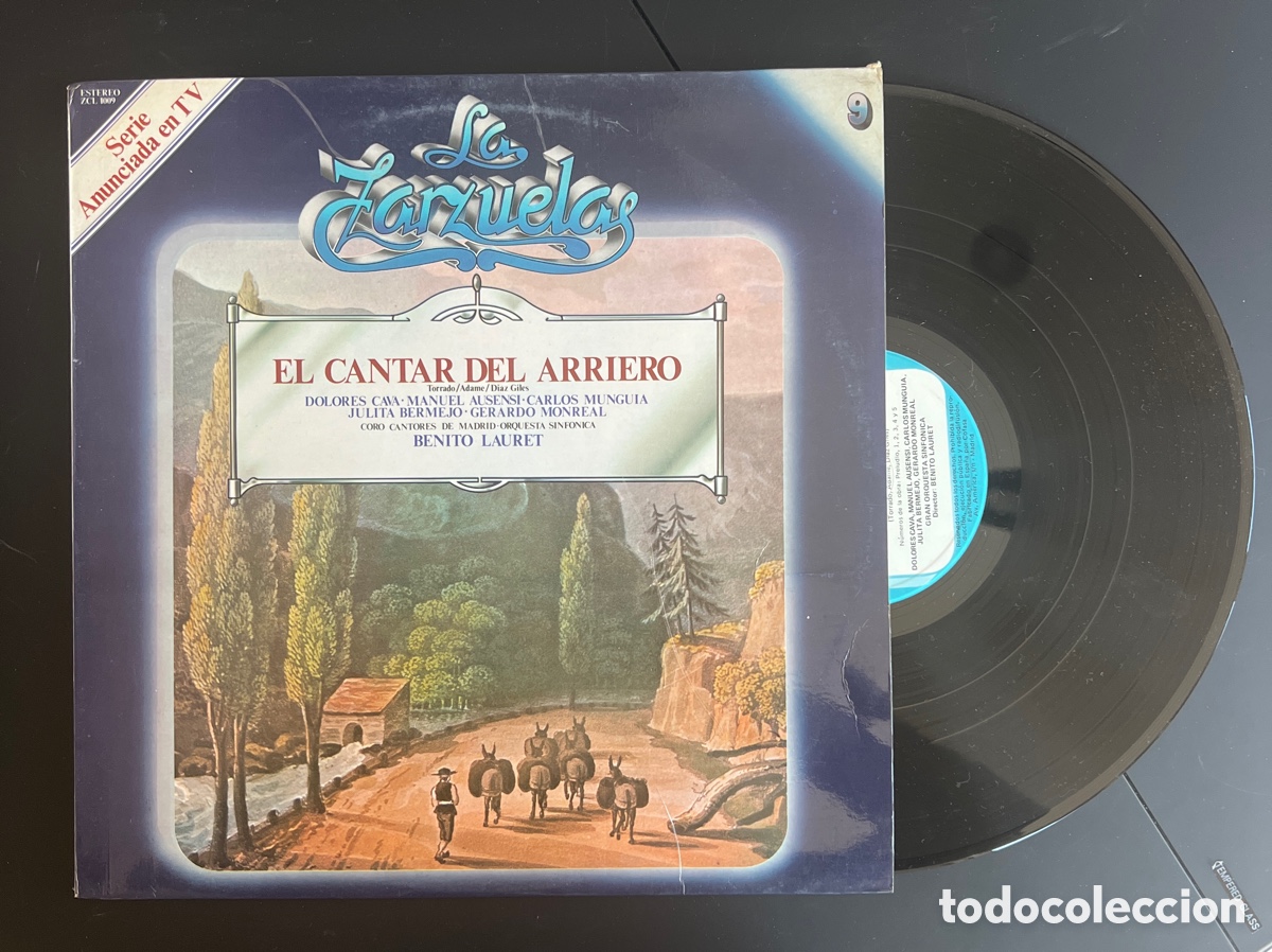 Discos de vinilo: LA ZARZUELA - ZACOSA - DISCO 9 - Foto 1