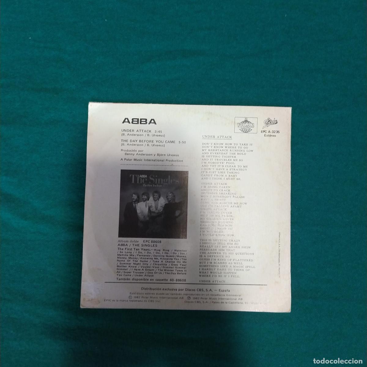 Discos de vinilo: ABBA &ndash; Under Attack . - Foto 2