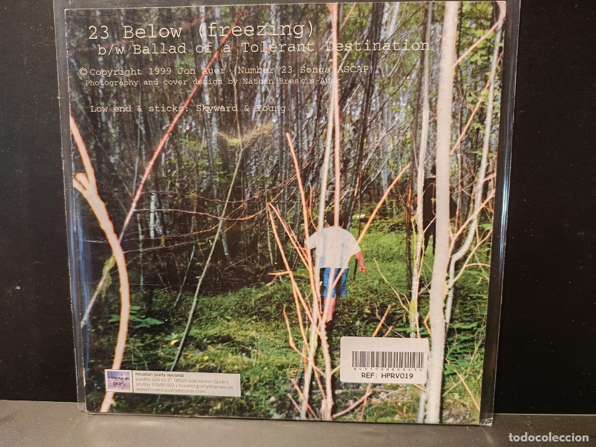 Discos de vinilo: JON AUER (POSIES) 23 BELOW SINGLE - 2000 PDELUXE - Foto 2