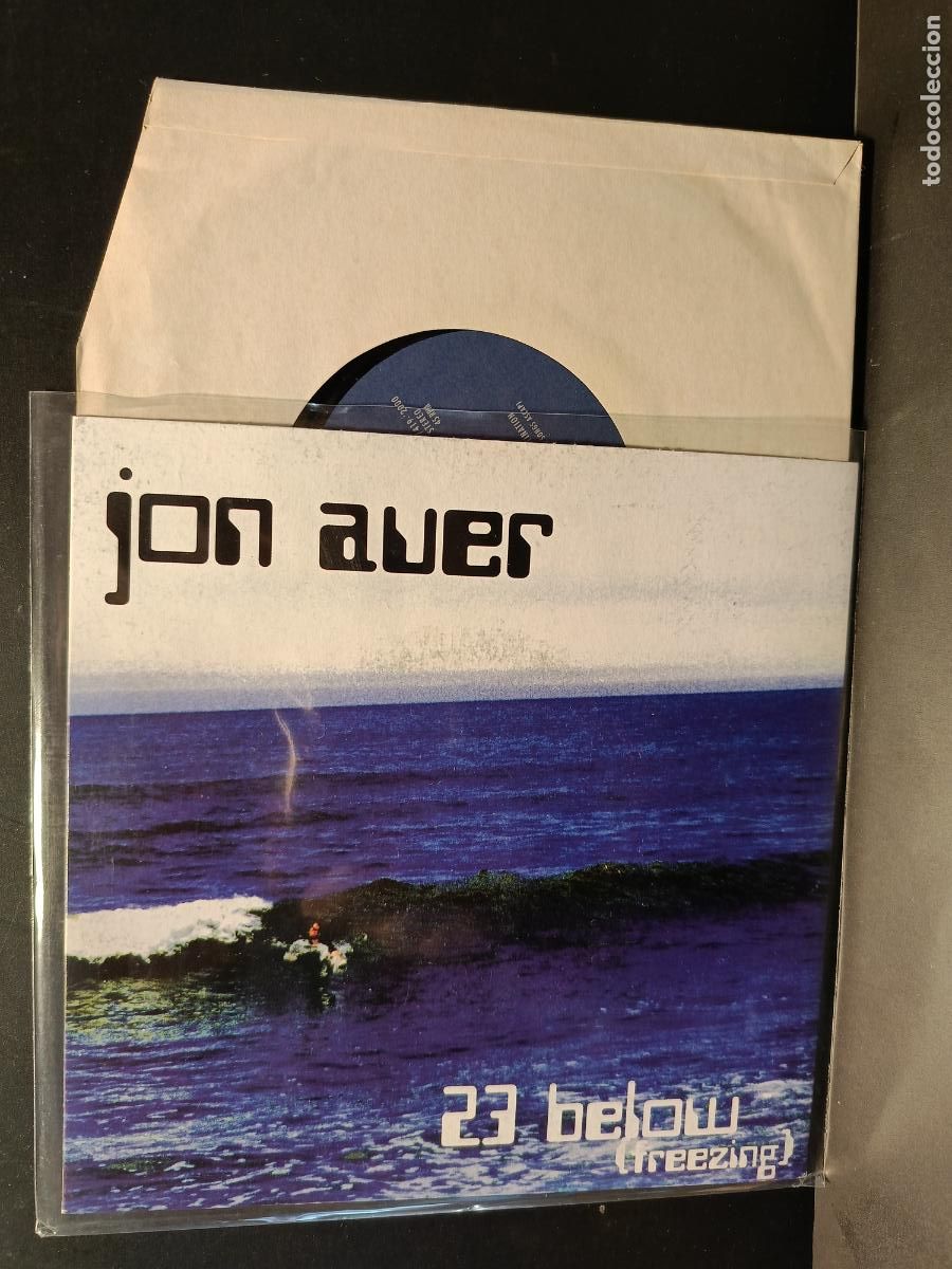 Discos de vinilo: JON AUER (POSIES) 23 BELOW SINGLE - 2000 PDELUXE - Foto 1