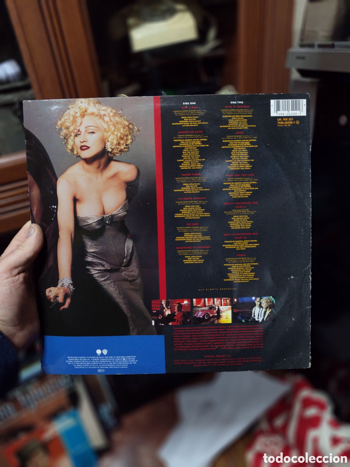 Discos de vinilo: DISCO VINILO MADONNA B.S.O DEL DICK TRACY - Foto 2