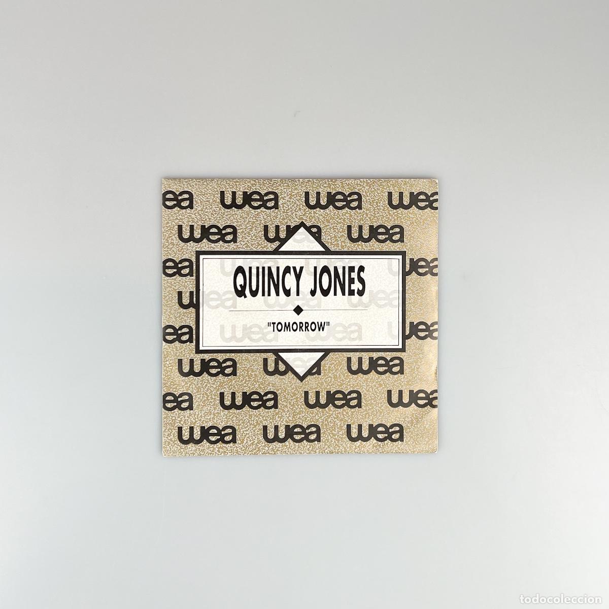 Discos de vinilo: SINGLE. Quincy Jones. Tomorrow (VG/VG+) - Foto 1