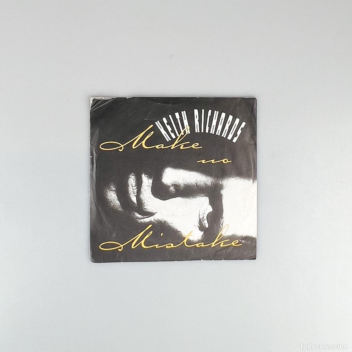 Discos de vinilo: SINGLE. Keith Richards. Make No Mistake (VG+/VG) - Foto 1