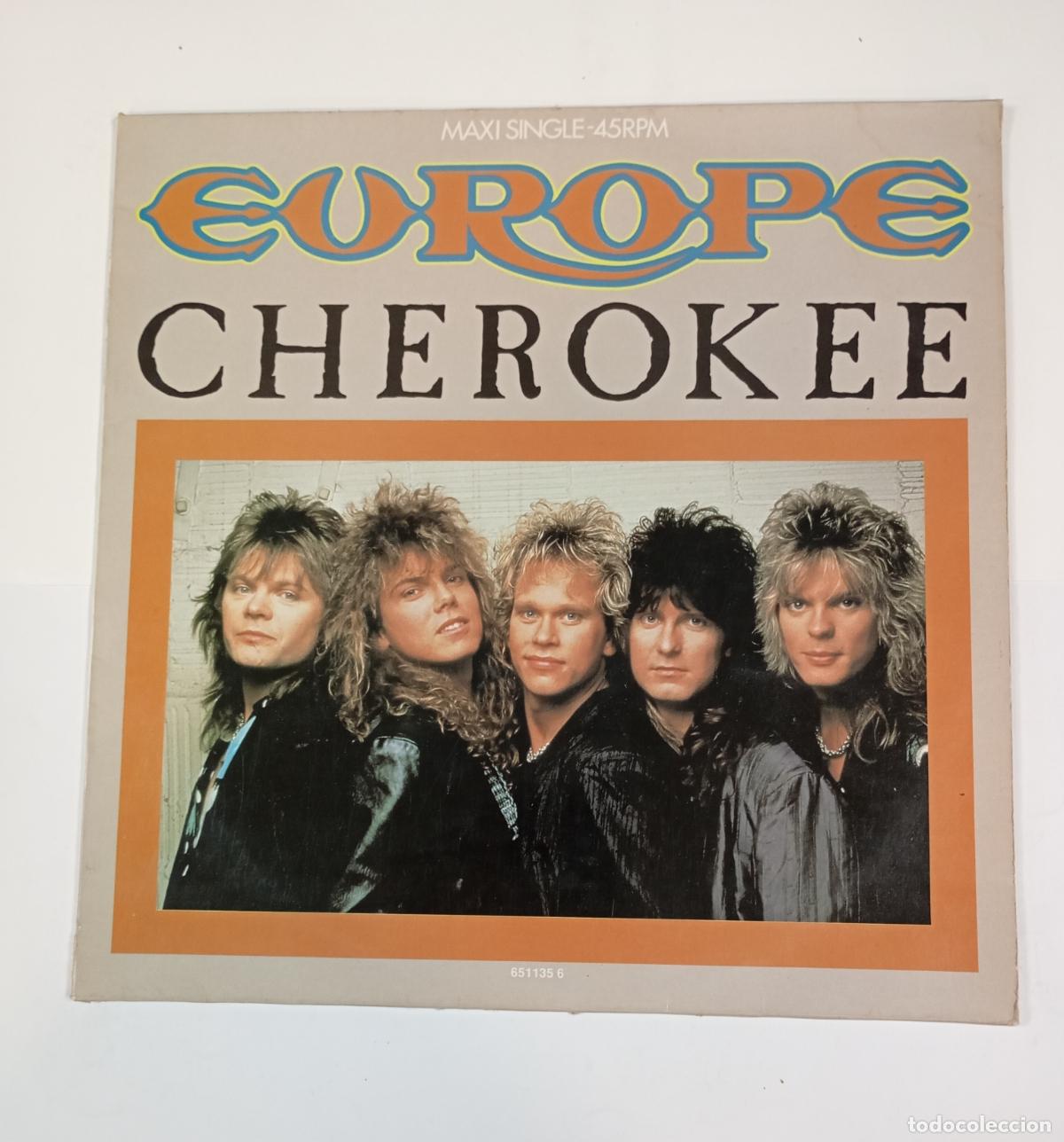 Discos de vinilo: Europe - Cherokee. MAXI SINGLE. TDKLP18 - Foto 1