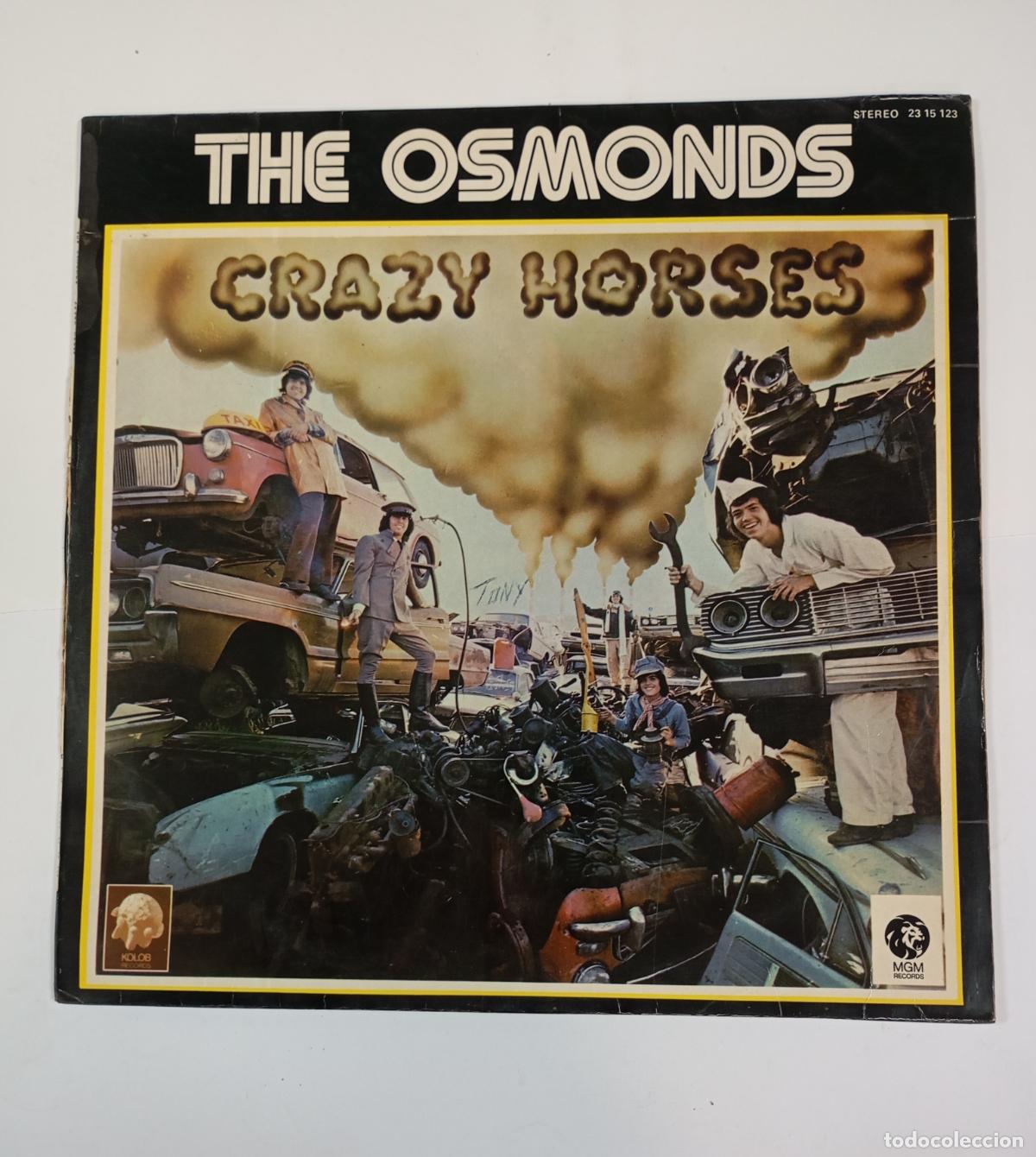 Discos de vinilo: THE OSMONDS - CRAZY HORSES. LP. TDKLP18 - Foto 1