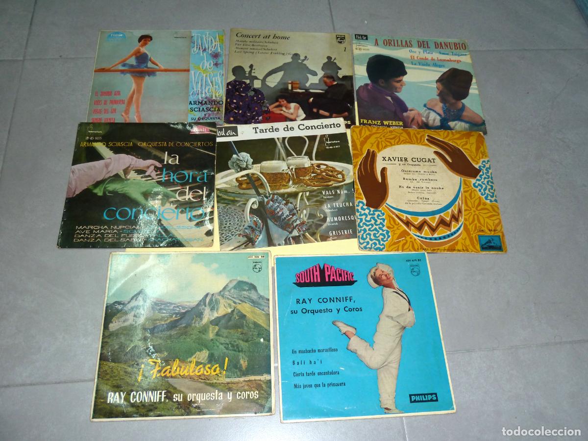 Discos de vinilo: Vinilos. EP, lote de orquestas - Foto 1