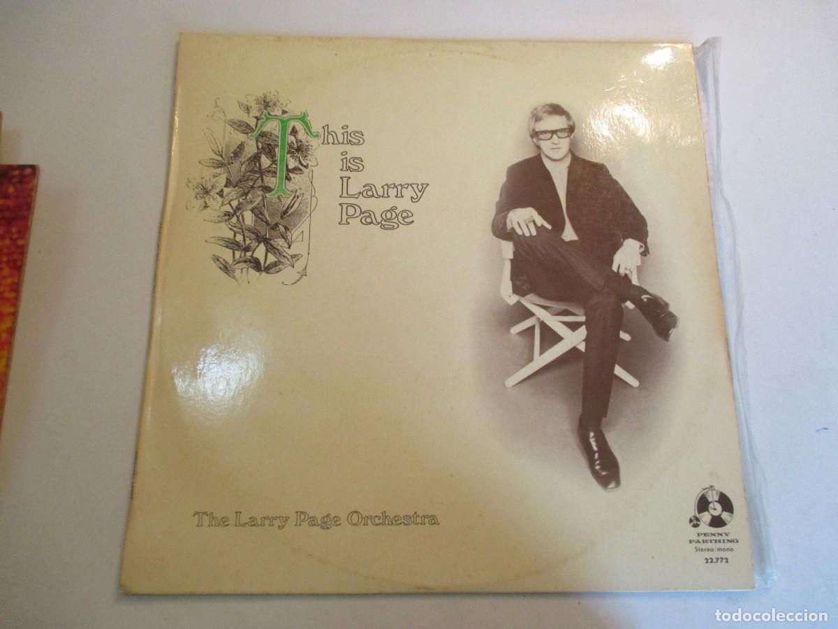 Discos de vinilo: THIS IS LARRY PAGE Z115 - Foto 1