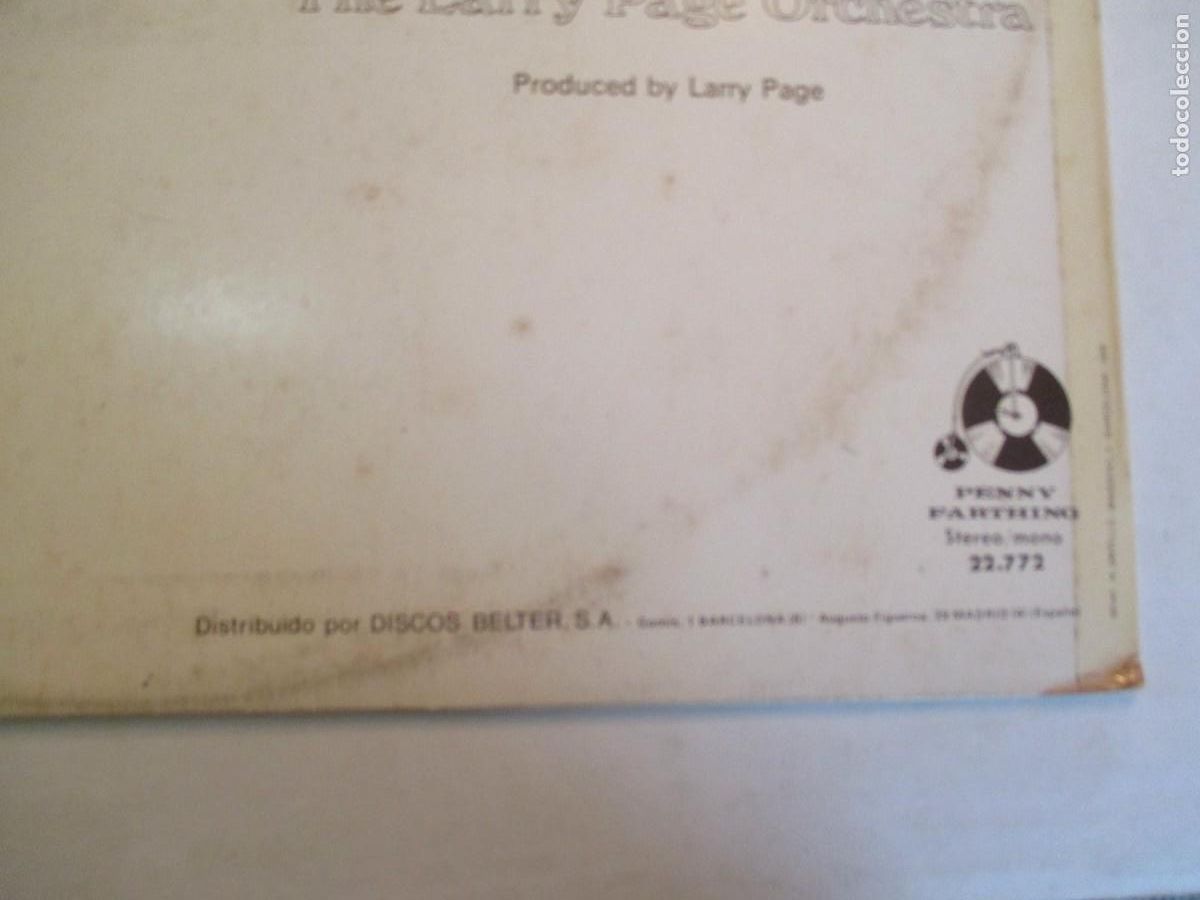 Discos de vinilo: THIS IS LARRY PAGE Z115 - Foto 3