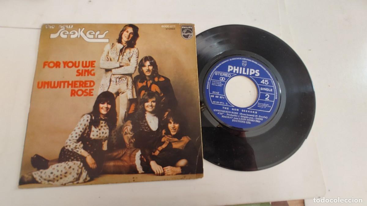 Discos de vinilo: THE NEW SEEKERS-SINGLE FOR YOU WE SING - Foto 1