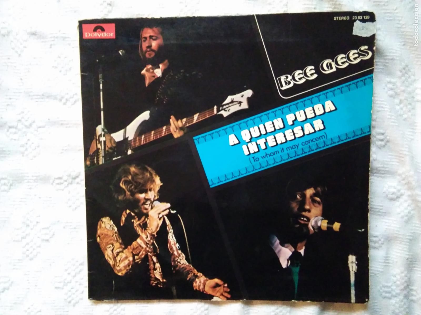 Discos de vinilo: LP BEE GEES A QUIEN PUEDA INTERESAR - Foto 1