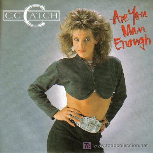 Disques de vinyle: C.C. CATCH-ARE YOU MAN ENOUGH + VIP SINGLE VINILO RARO PROMOCIONAL EDITADO POR ARIOAL EN 1987
