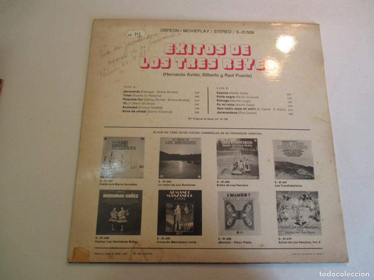 Discos de vinilo: LOS TRES REYES &Eacute;xitos de ... Z142 - Foto 2