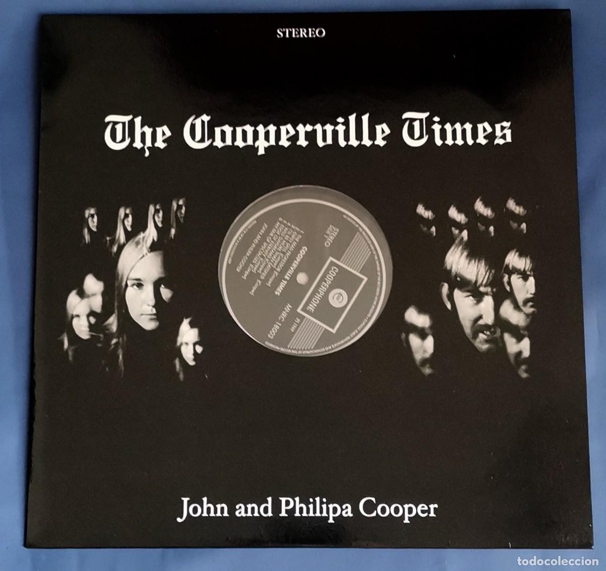 Dischi in vinile: John And Philipa Cooper&lrm;&ndash;The Cooperville Times LP 1969 Psychedelic rock South Africa reedicion 2003