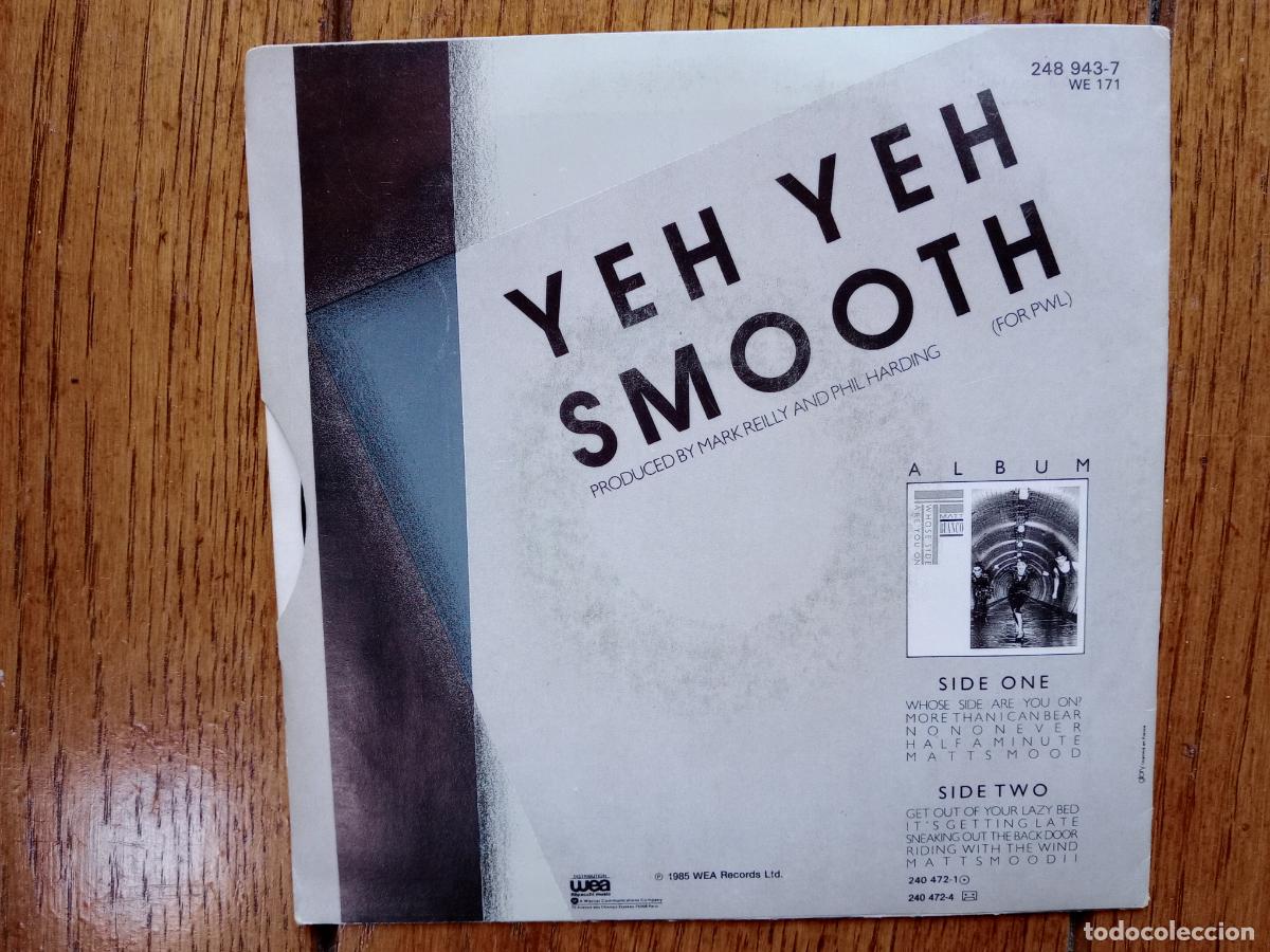 Discos de vinilo: Matt Bianco - yeh yeh + smooth - Foto 2