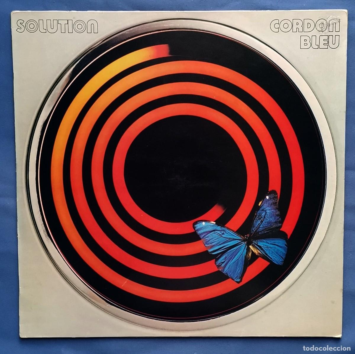 Discos de vinilo: Solution &lrm;&ndash; Cordon Bleu LP UK 1975 Jazz, Rock - Foto 1