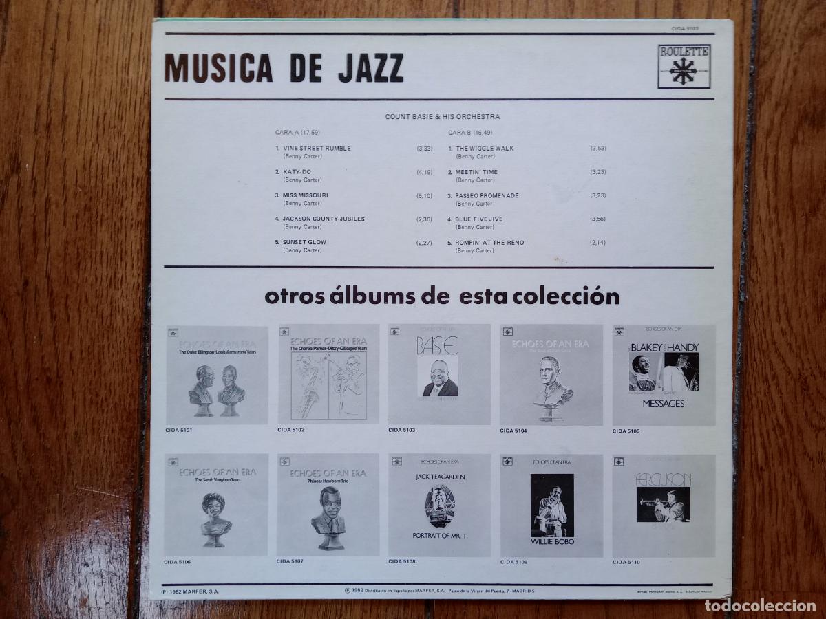 Discos de vinilo: Count Basie - Kansas city suite / easint it - Foto 2