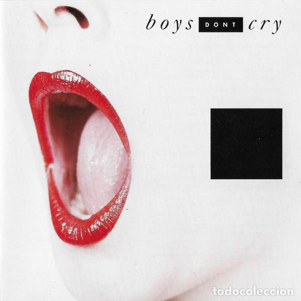 Discos de vinilo: ZZZZVINILO-BOYS DONT CRY - Who the am dam do you think we (1987) vinilo USA caratula mordida