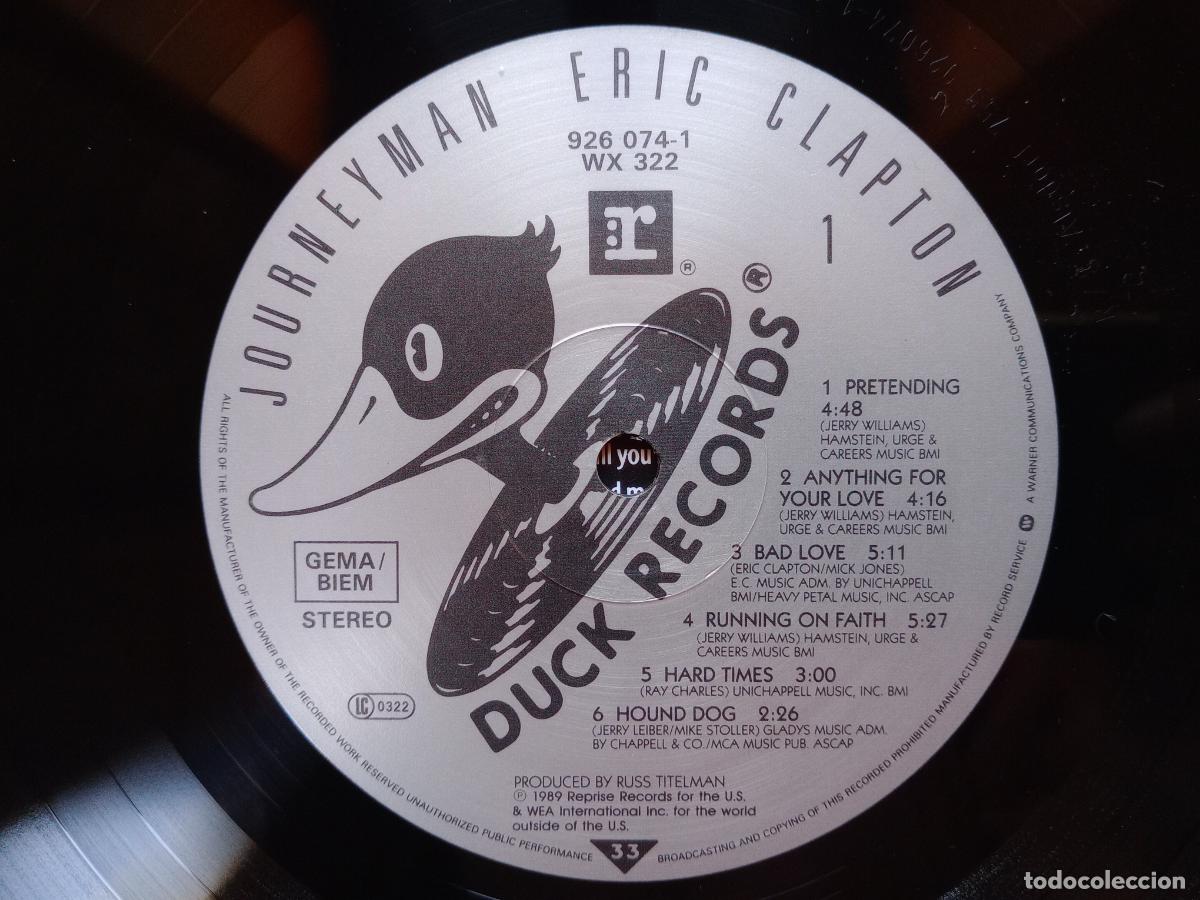 Discos de vinilo: Eric Clapton - journeyman - Foto 6