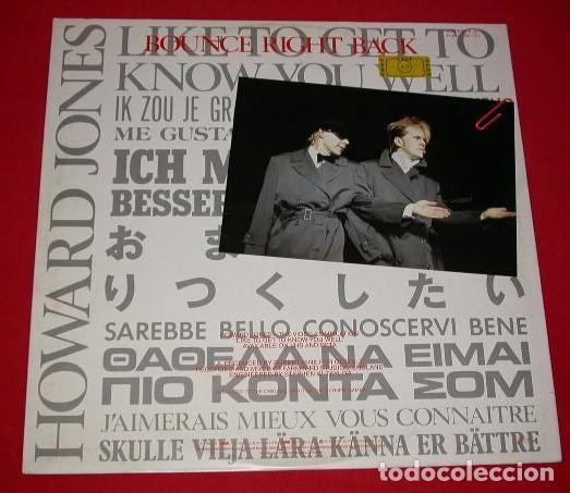 Discos de vinilo: howard jones maxi single bounce right back EX EX - Foto 1