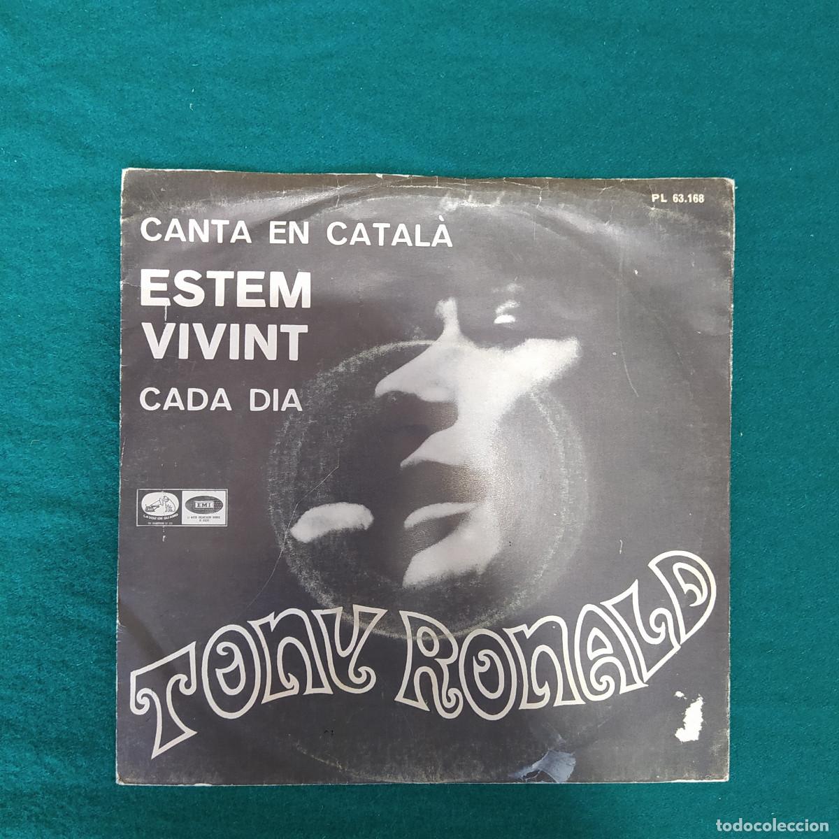 Discos de vinilo: Tony Ronald &ndash; Estem Vivint - Foto 1