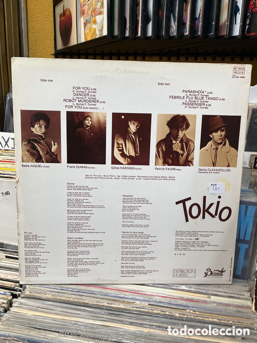 Discos de vinilo: tokio parashoia for you - Foto 2