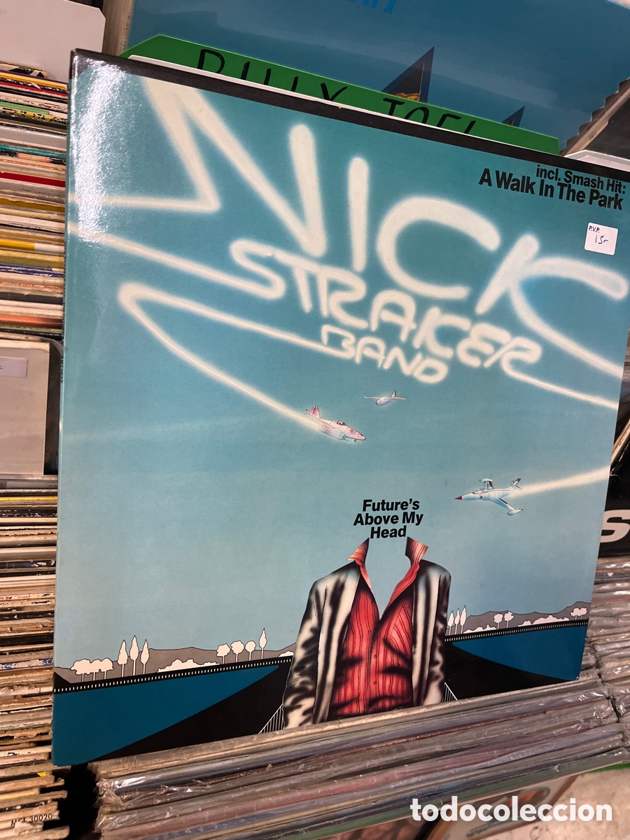 Discos de vinilo: nick straker band future s above my head - Foto 1