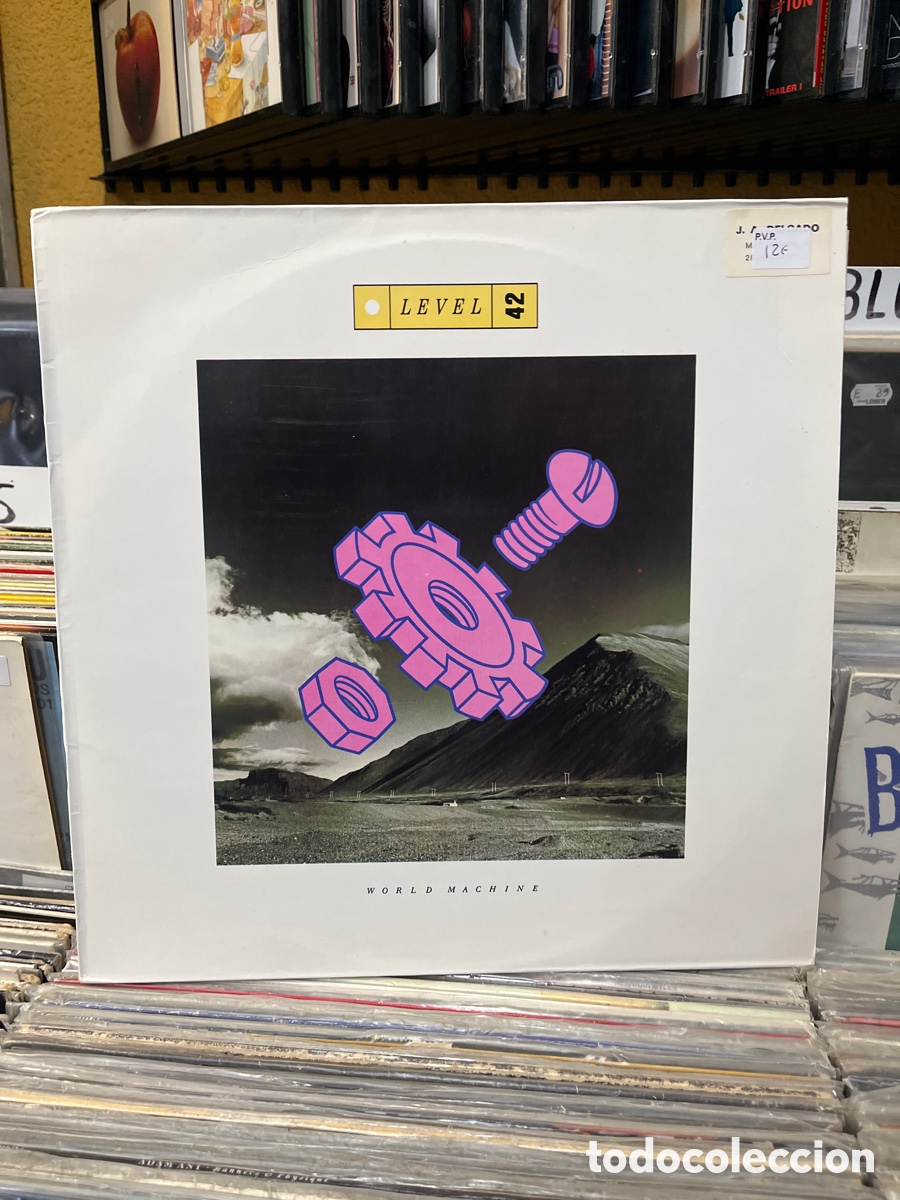 Discos de vinilo: level 42 world machine - Foto 1