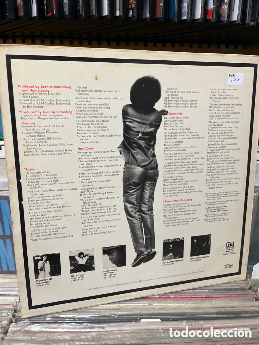 Discos de vinilo: joan armatrading how cruel - Foto 2