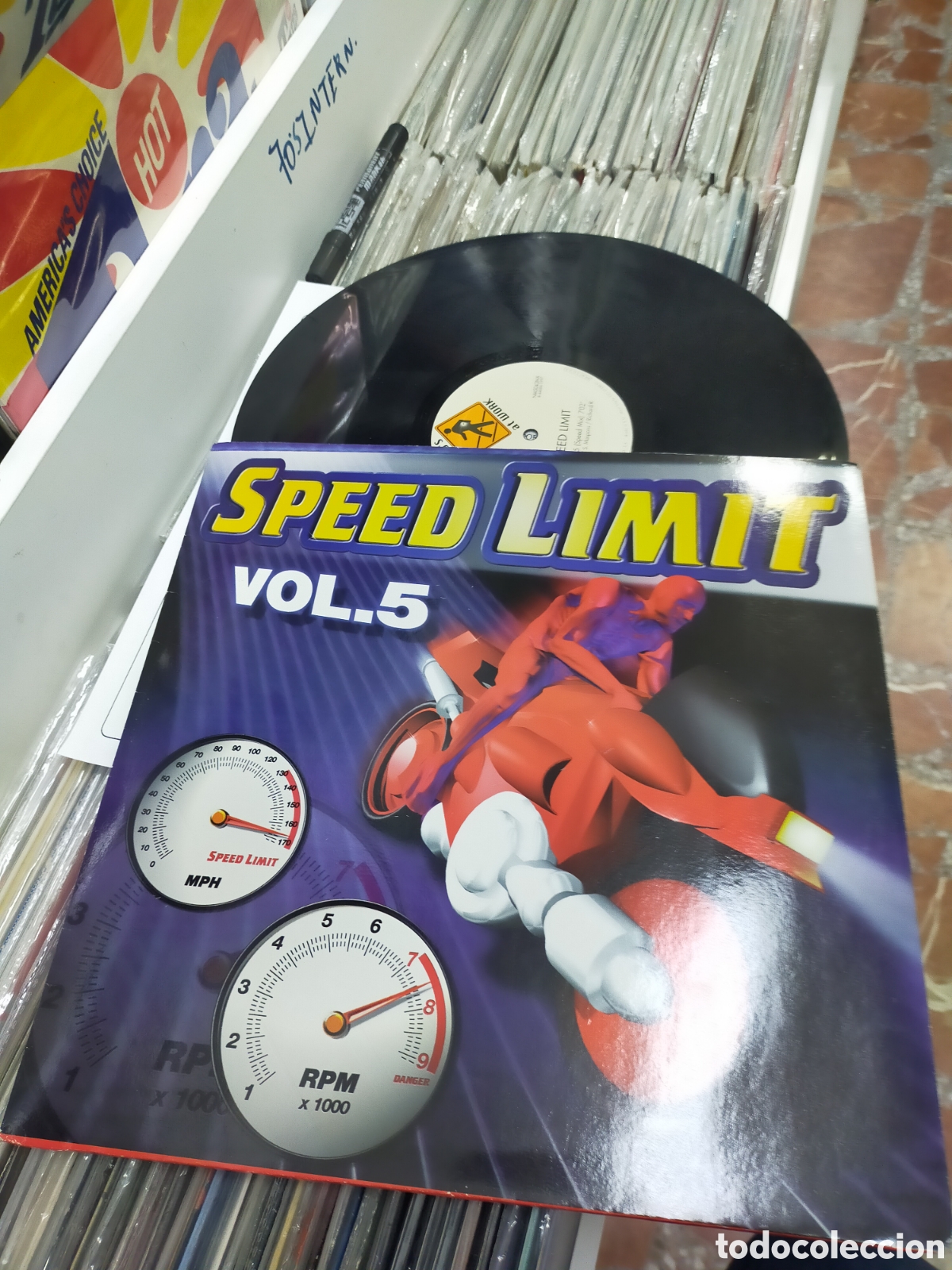 Discos de vinilo: Speed limit vol.5 maxi Espa&ntilde;a 1997 - Foto 1