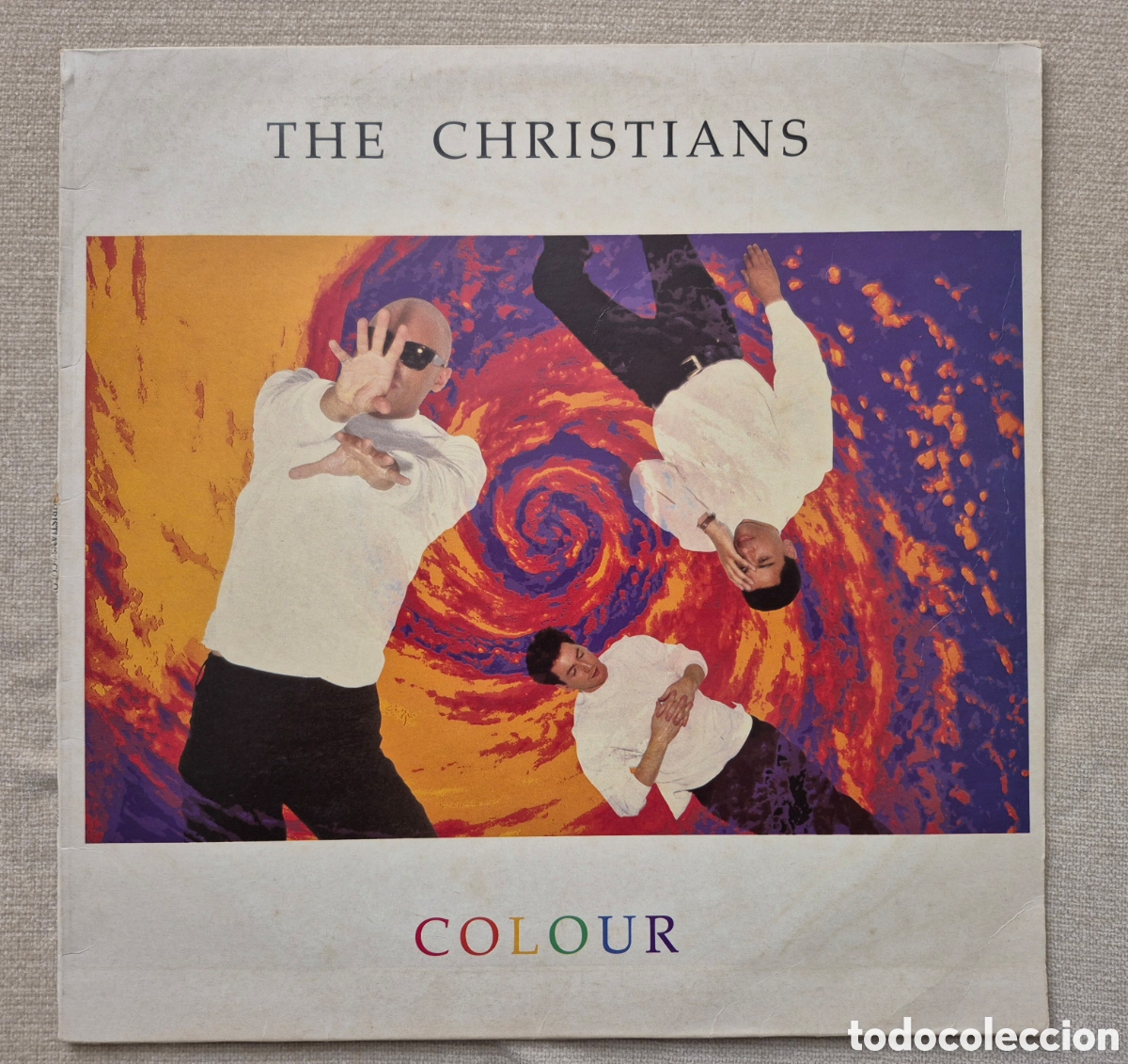 Discos de vinilo: Disco vinilo The Christians Colour - Foto 1