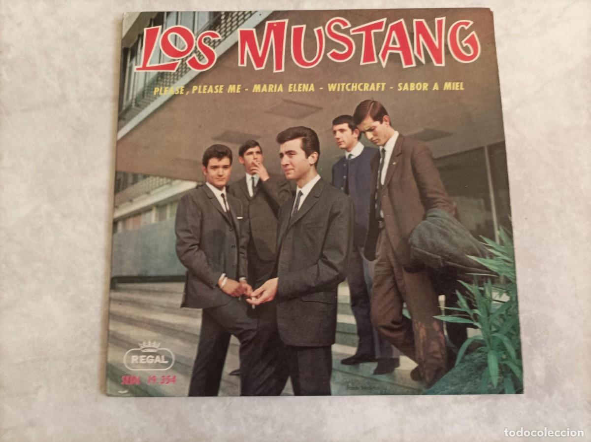 Discos de vinilo: Los Mustang ep please please me - Foto 1