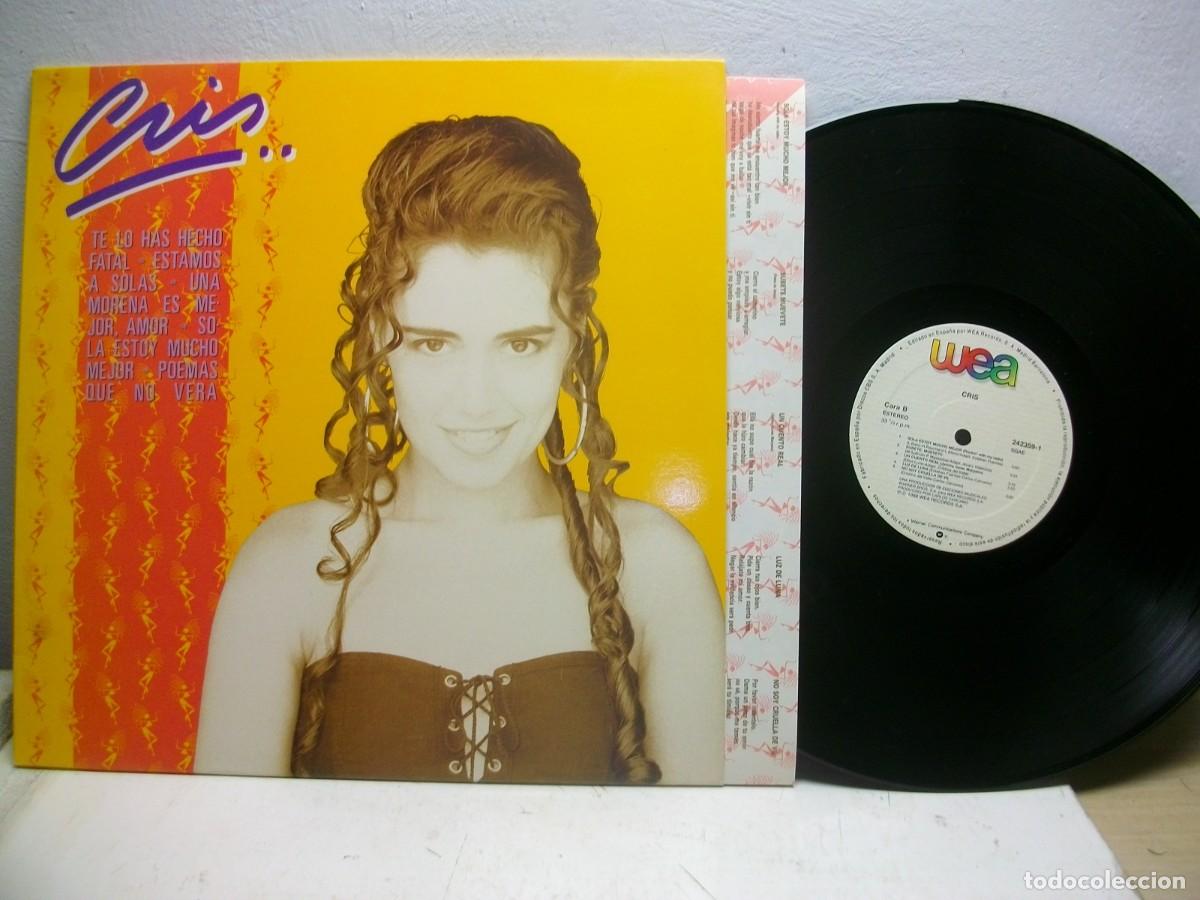 Discos de vinilo: Cris &ndash; Cris LP 1989 SPAIN - Foto 1