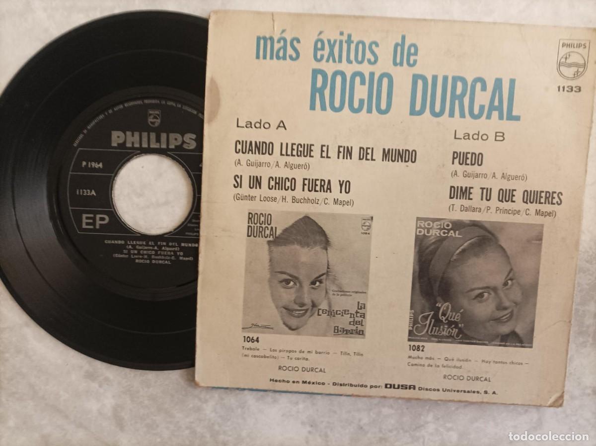 Discos de vinilo: Rocio Durcal ep original mexicano - Foto 2