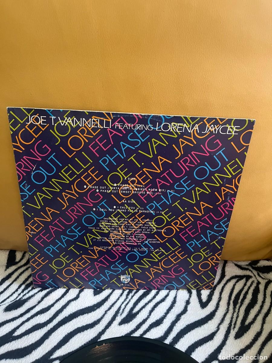 Discos de vinilo: Joe T. Vannelli Featuring Lorena Jaycee Phase Out - Foto 2