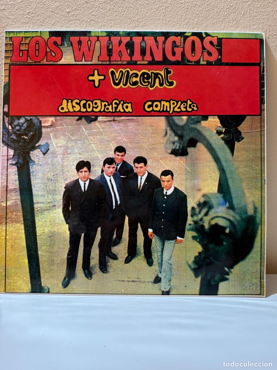 Discos de vinilo: LP LOS WIKINGOS + VICENT - Foto 1