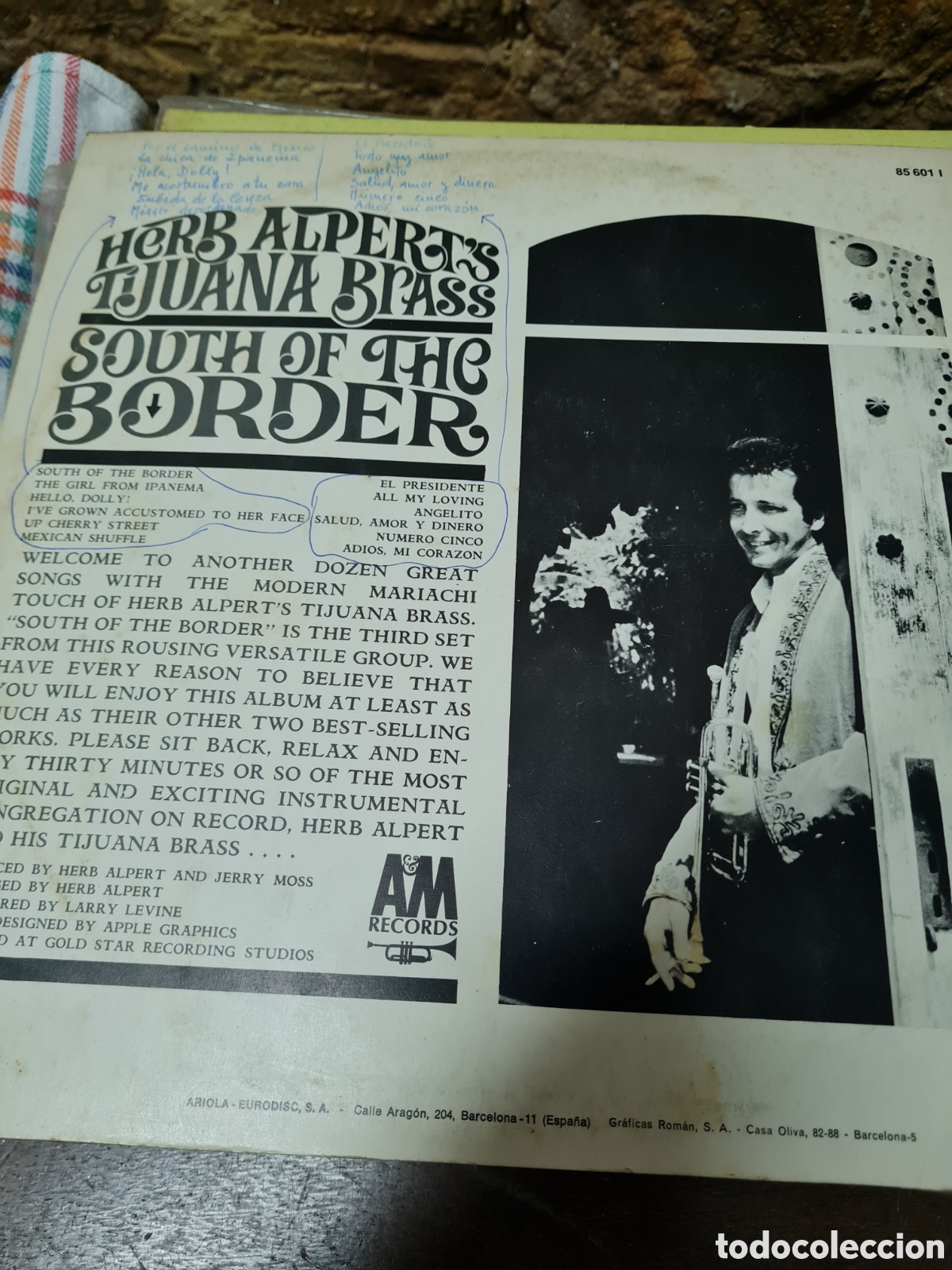 Discos de vinilo: 3 lp HERB ALPERTS TIJUANA BRASS - Foto 6