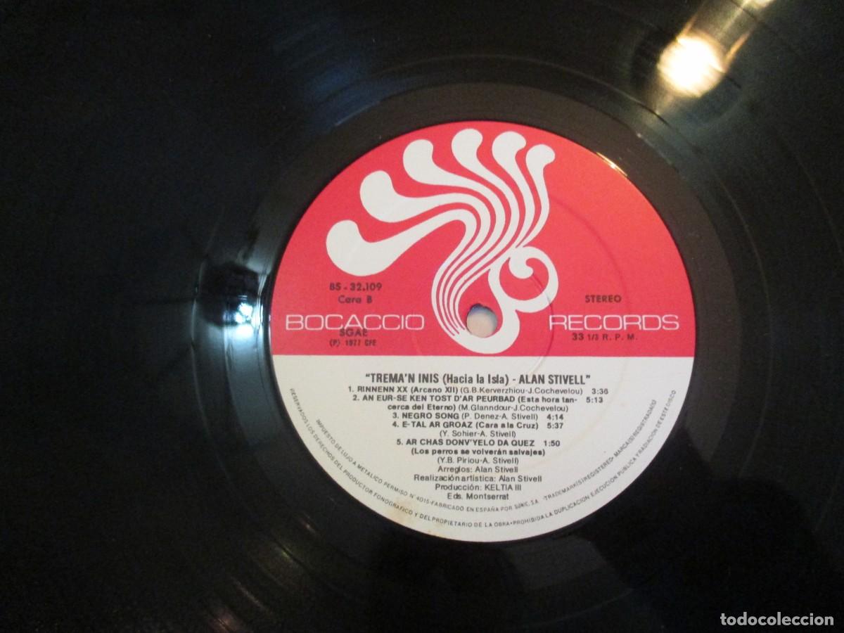 Discos de vinilo: ALAN STIVELL Hacia la isla Z168 - Foto 3