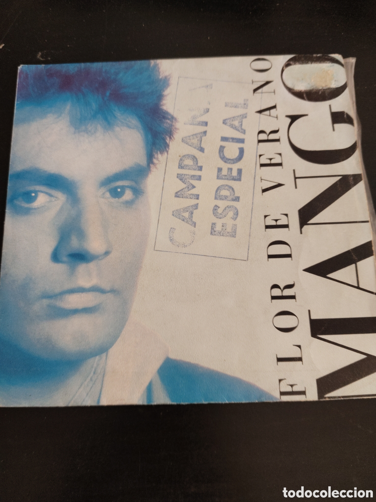 Discos de vinilo: Mango&nbsp;&ndash;&nbsp;Flor De Verano. Vinilo 7&rdquo; single 1987 Espa&ntilde;a - Foto 1