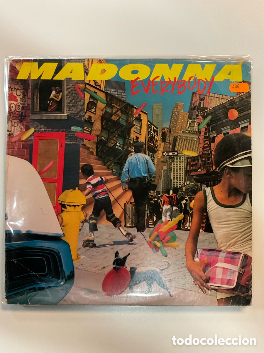 Discos de vinilo: MADONNA. Everybody. USA - Foto 1