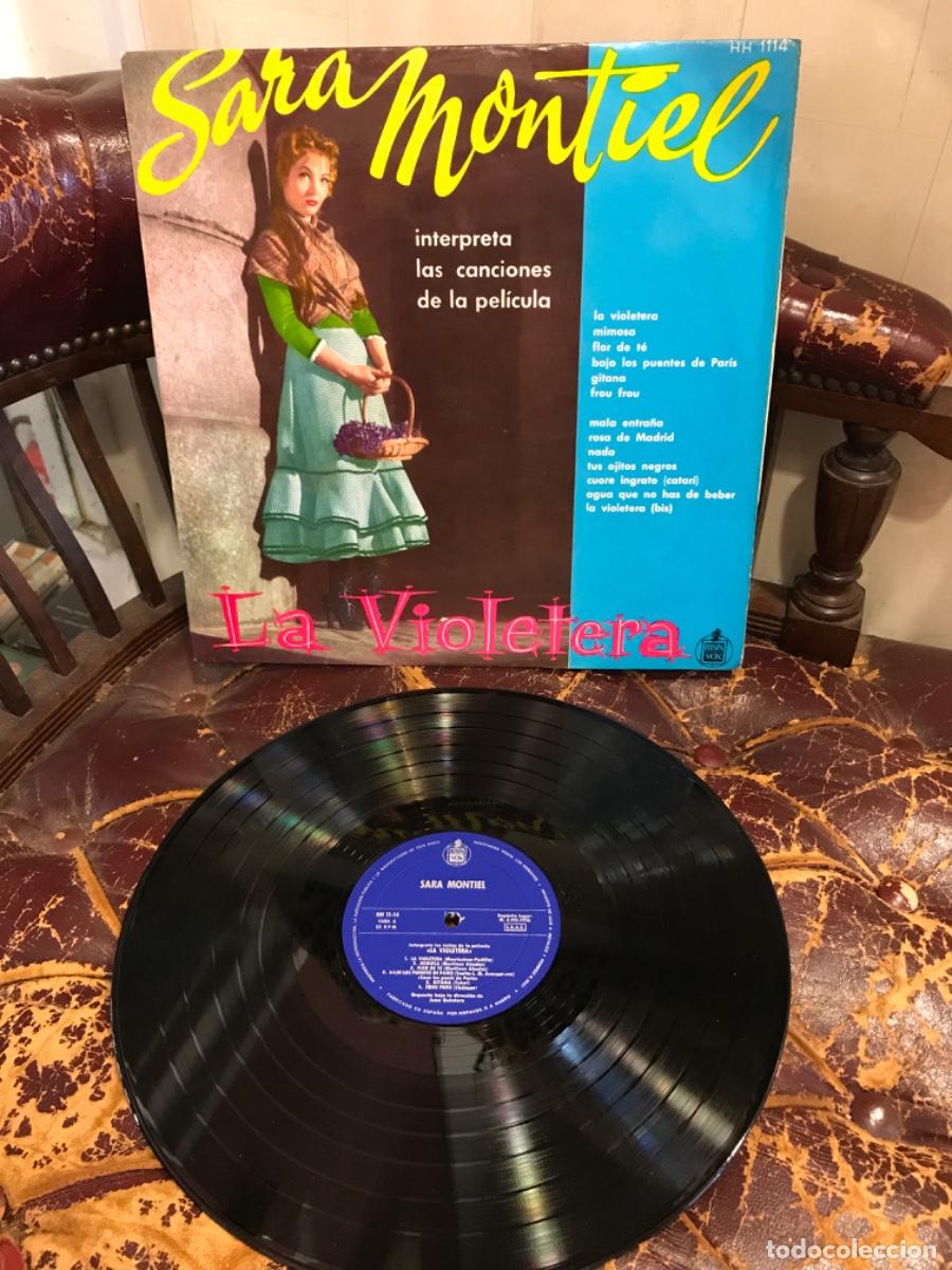 Discos de vinilo: LP. SARA MONTIEL. LA VIOLETERA. 1958 - Foto 1