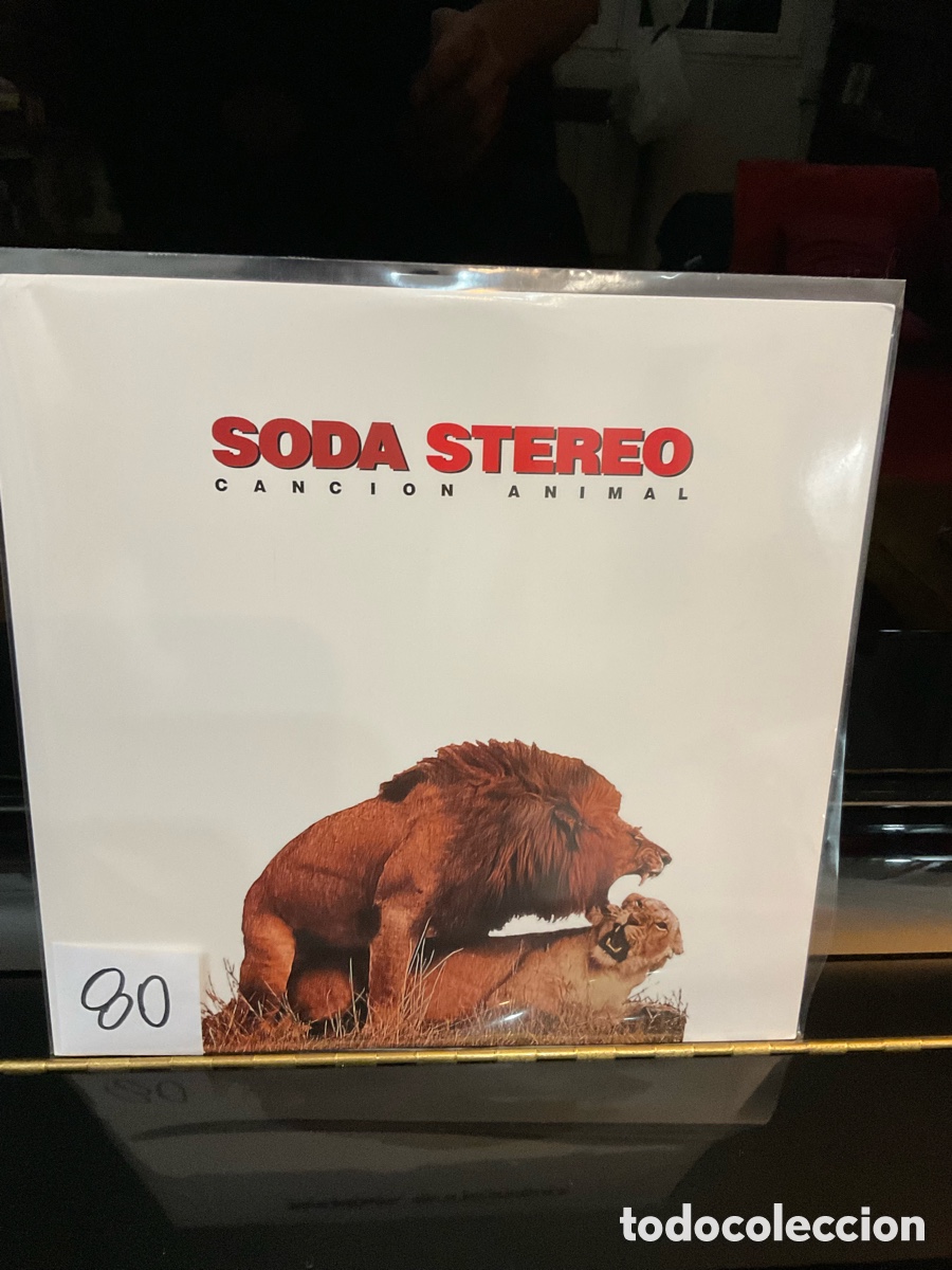 Discos de vinilo: SODA STEREO. Canci&oacute;n Animal. Picture Disc.