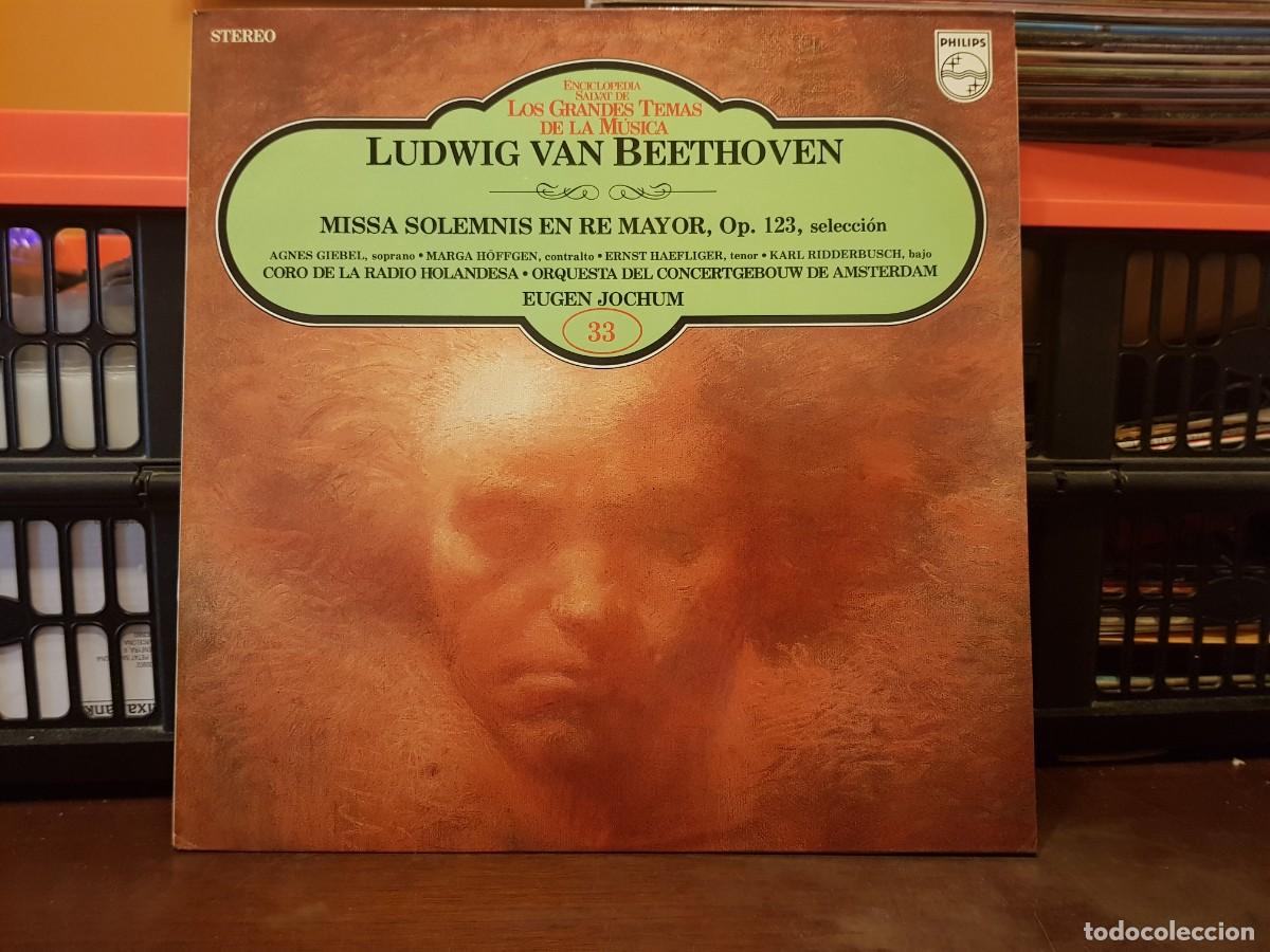 Discos de vinilo: LOS GRANDES TEMAS DE DE LA MUSICA N&ordm;33 BEETHOVEN